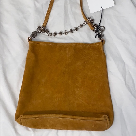 Gold crossbody handbag - Picture 3 of 5
